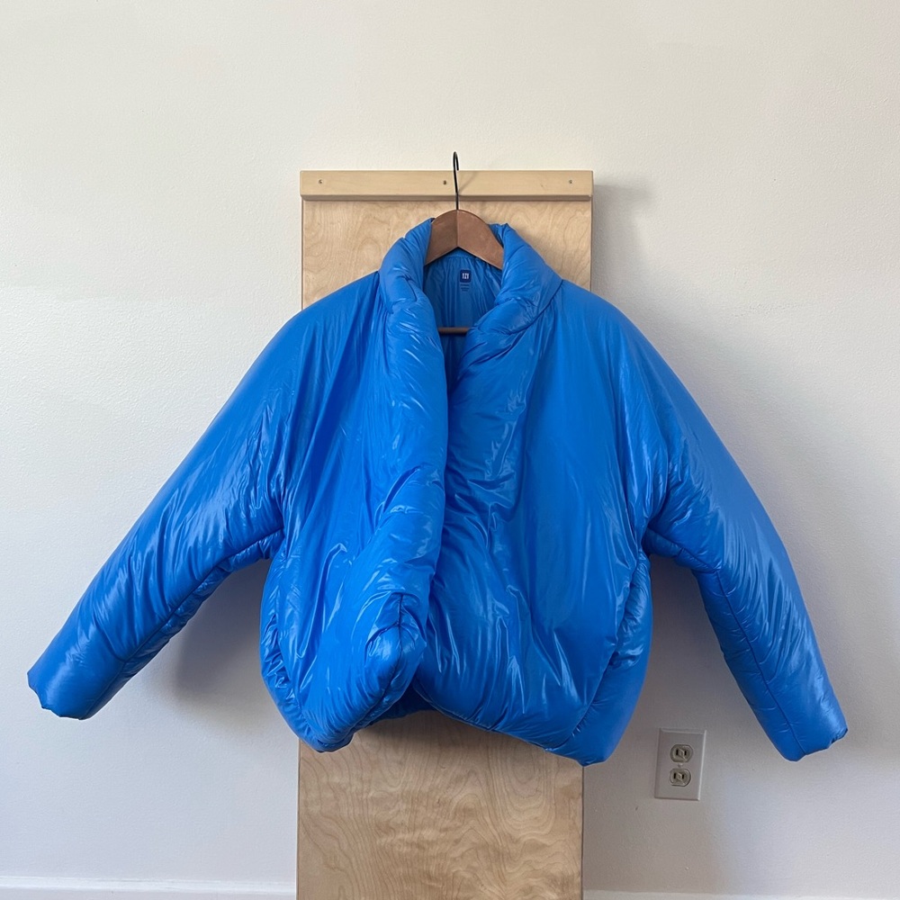 YEEZY x Gap blue puffer YZY XXS